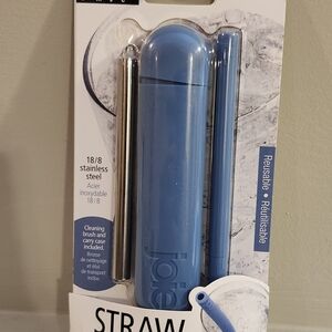 Joie Blue and Silver Drinkware Set